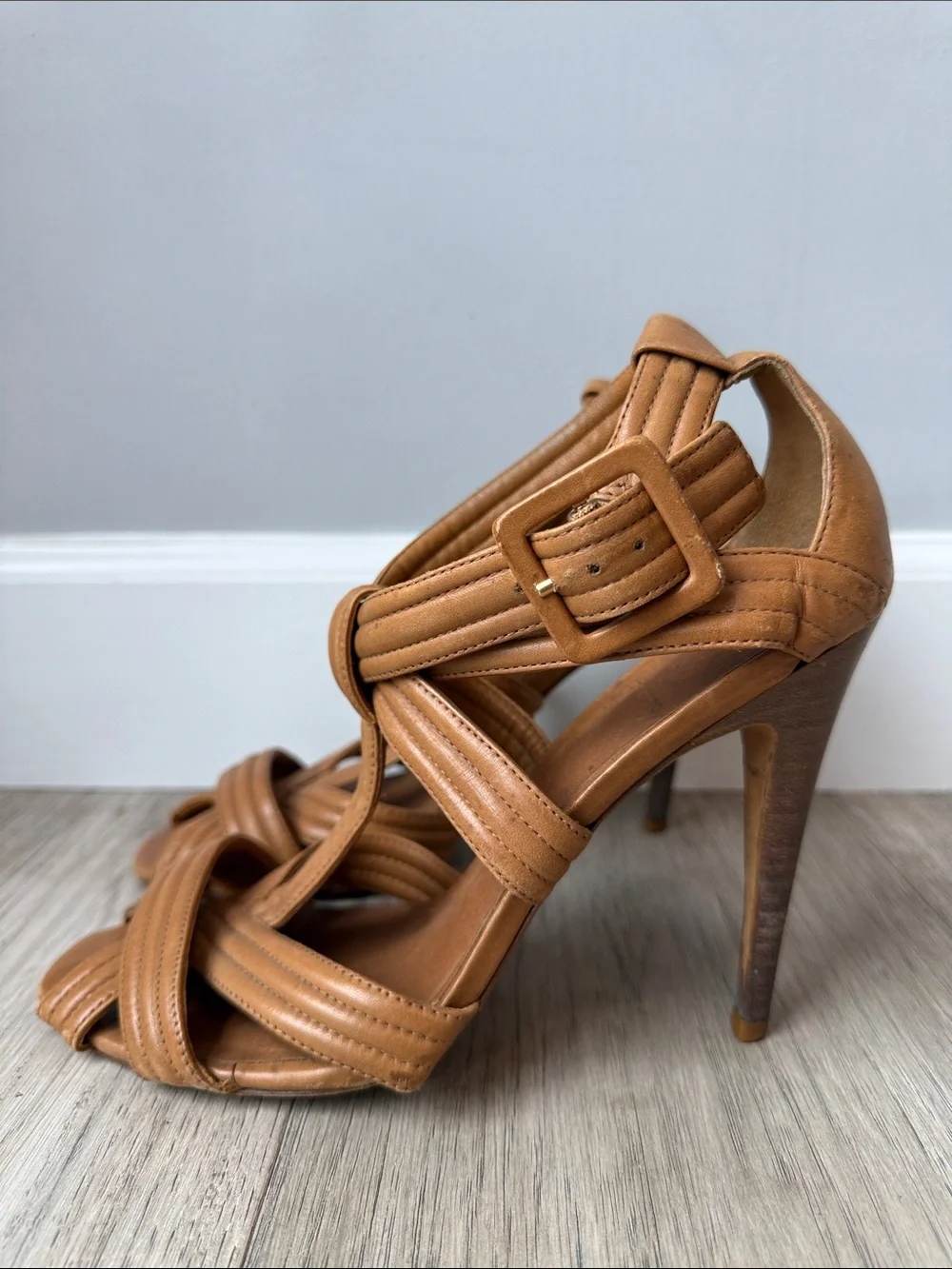 Tory Burch Strappy High Heel Sandals 8.5